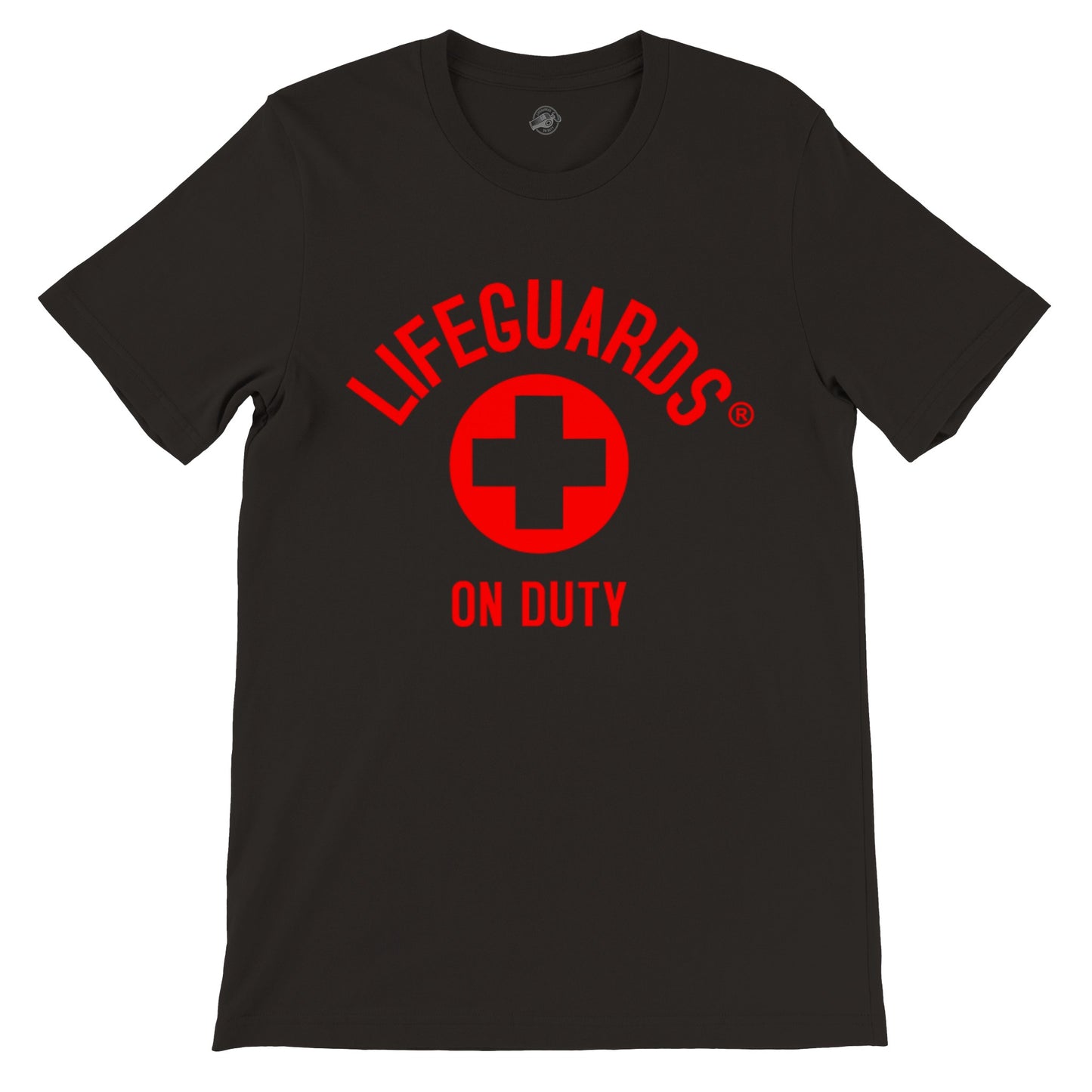 "Premium Comfort, Caring Commitment: Men's 'Lifeguards on Duty' Tee"
