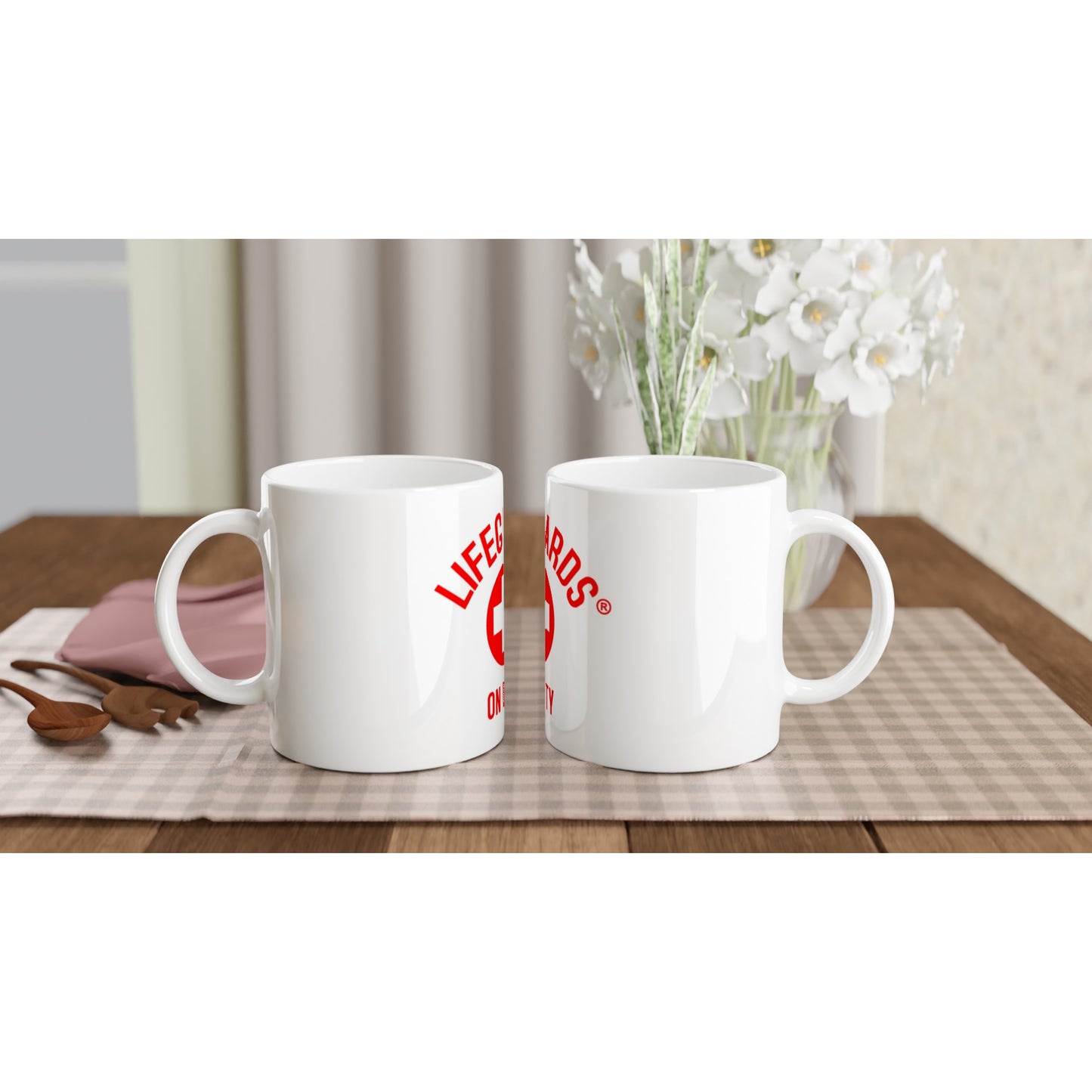 "Lifeguards on Duty: Always on Duty 11 oz Lifeguard Mug"