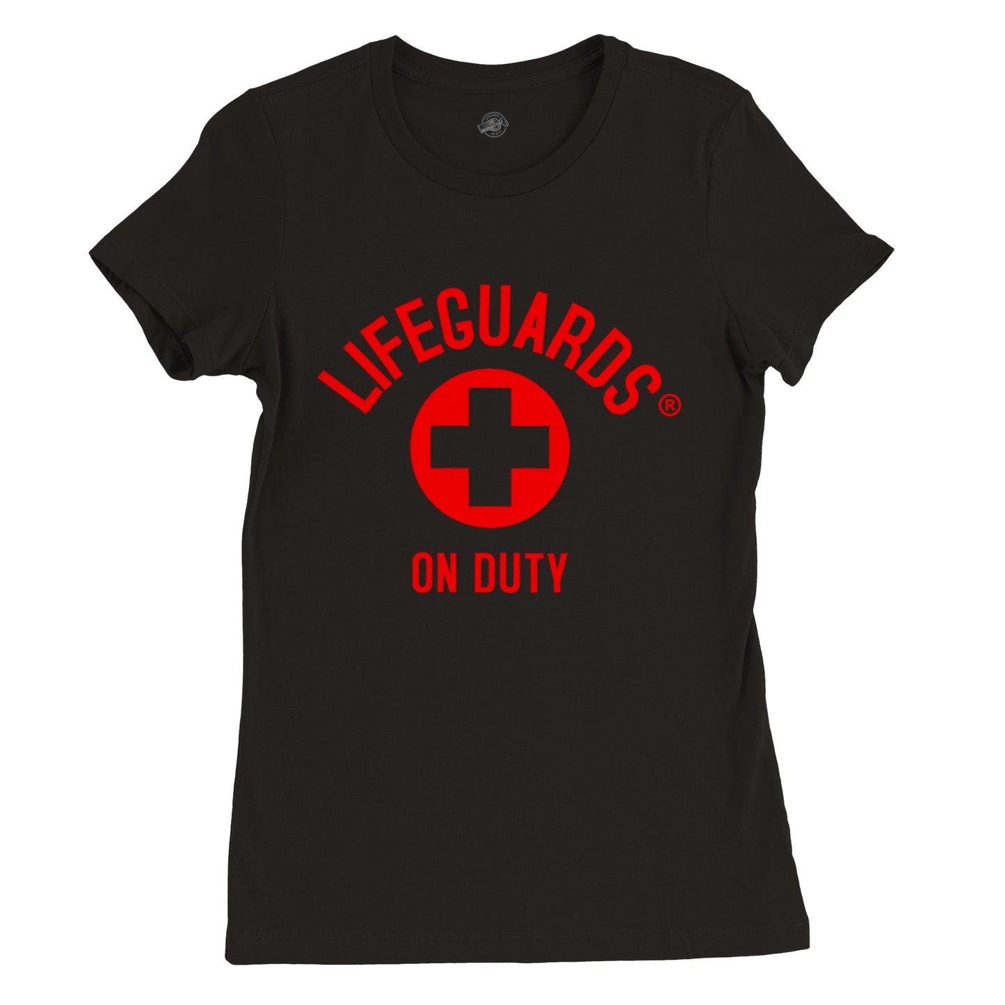 "Premium 'Always on Duty' Lifeguards Women's Tee: Embrace Your Duty in Style"