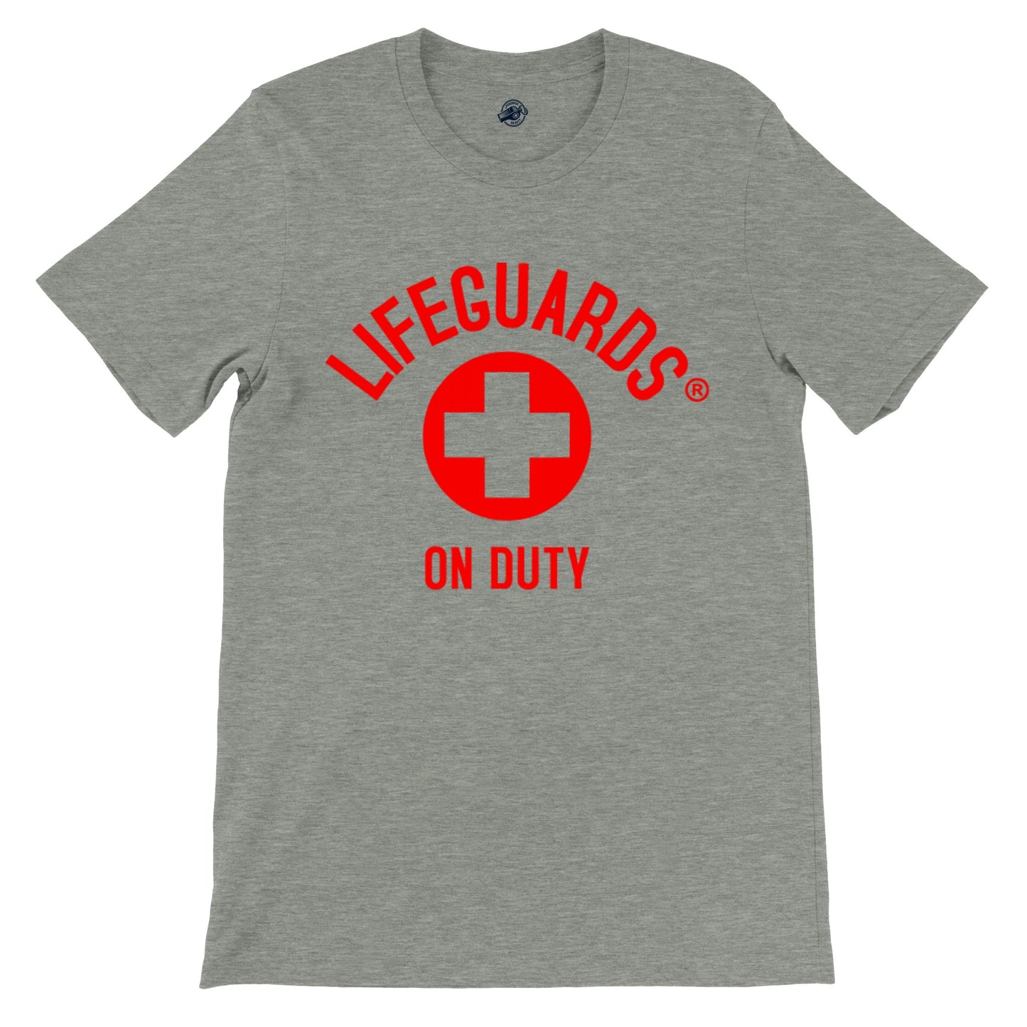 "Premium Comfort, Caring Commitment: Men's 'Lifeguards on Duty' Tee"