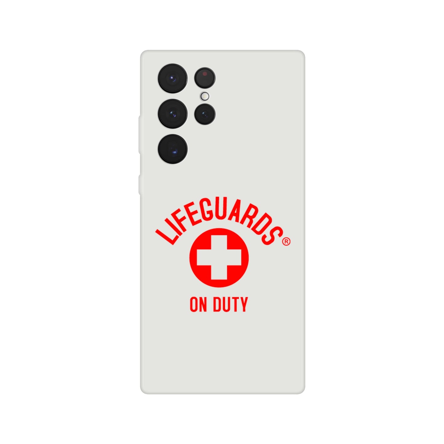 "Lifeguards on Duty Samsung Flexy Case – Lifeguard-Inspired Protection"