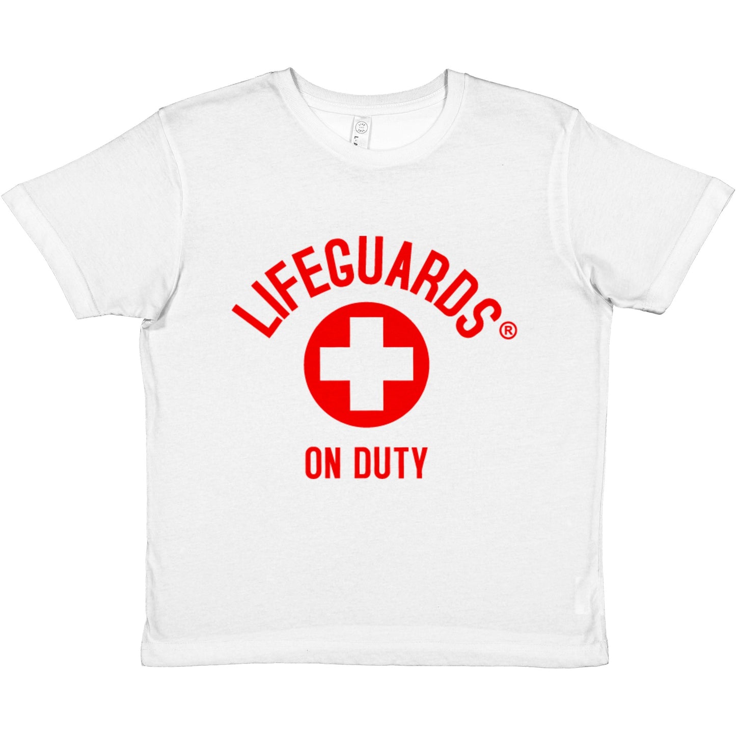 "Kids' Premium 'Always on Duty' Lifeguards T-Shirt: Style & Responsibility"