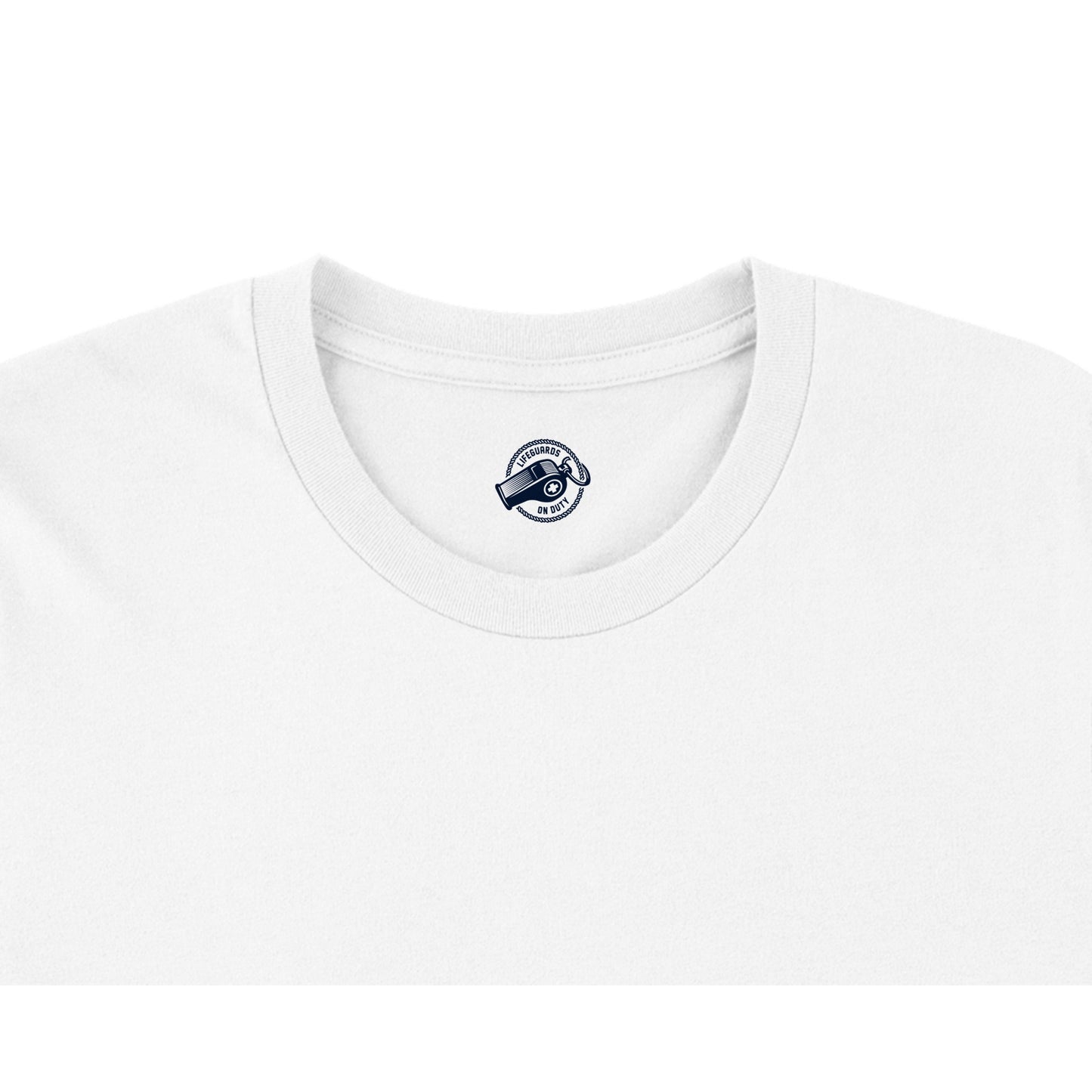 "Premium Comfort, Caring Commitment: Men's 'Lifeguards on Duty' Tee"