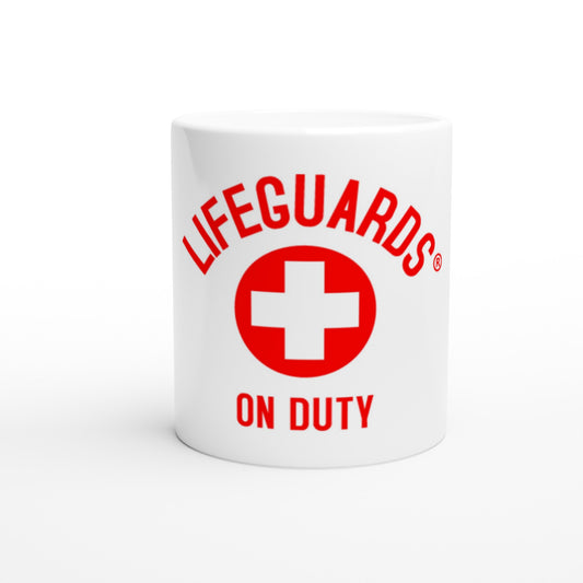 "Lifeguards on Duty: Always on Duty 11 oz Lifeguard Mug"
