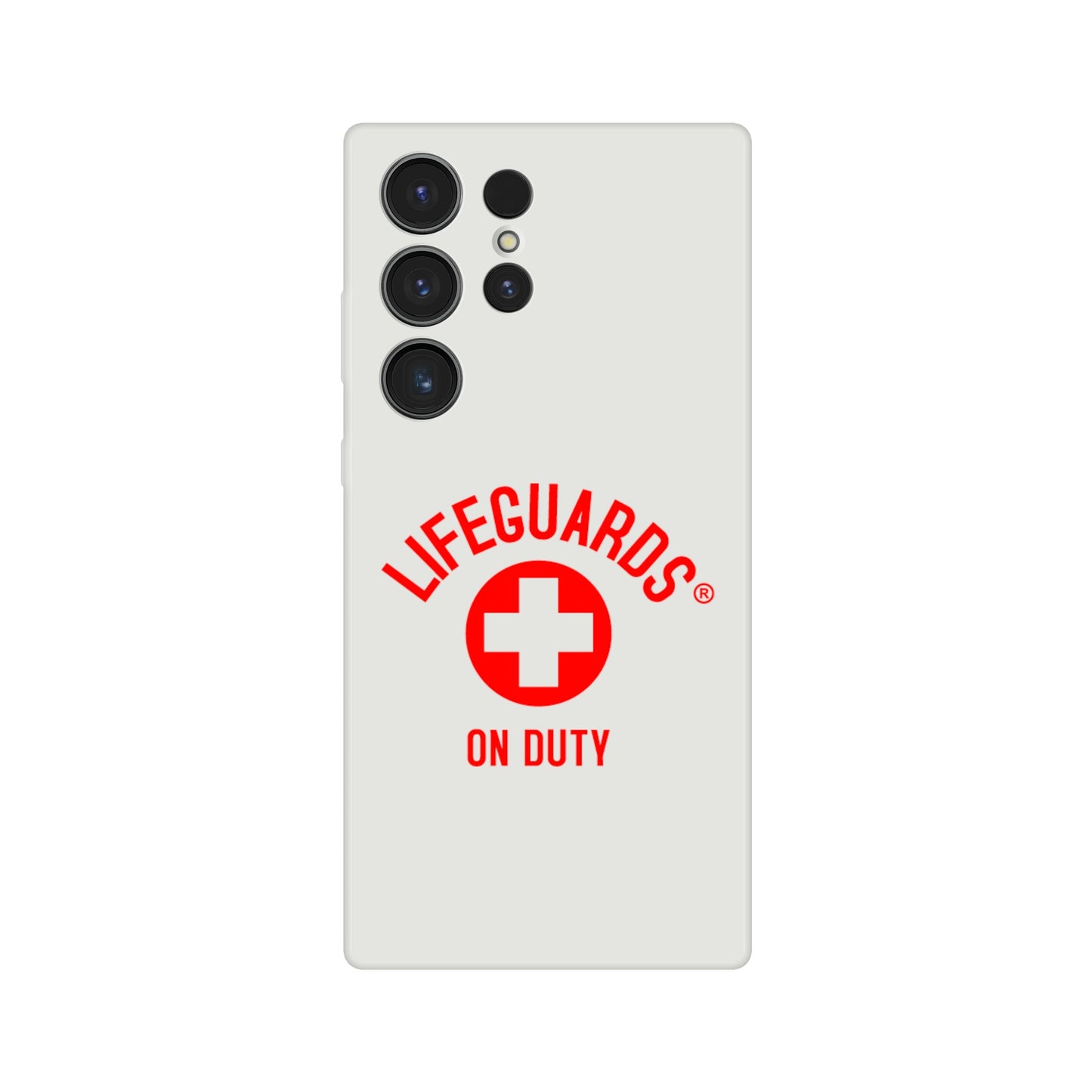 "Lifeguards on Duty Samsung Flexy Case – Lifeguard-Inspired Protection"